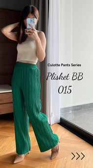Promo (1/2) Celana Pensil Plisket BB / Pleats Pants Wanita Jumbo
