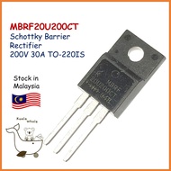 MBRF20U200CT 20U200CT MBRF20U200CTA Schottky Barrier Diode