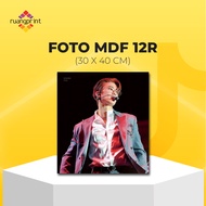 12R MDF Photo Wedding Photo Print/ Family Photo/ MDF Frame Graduation Photo/ (size 30x40cm)