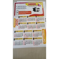 MINIMAL 2027 custom printing wall calendar minimum order 1000 pcs