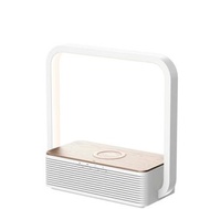 【實用】imarflex 伊瑪牌 『Wisdom 』無線充電播音LED護眼檯燈
