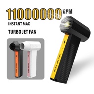 110000rpm Brushless Motor Electric Turbo Jet Fan High-speed Turbo Violent Fan 10000mah 4 Gear Adjust