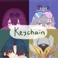 GANTUNGAN Keychain Honkai: Star Rail (HSR)/ Keychain, Acrylic Keychain, 5cm [Stellaron Hunter]