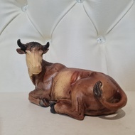 Cow Christmas Nativity Village / Belen Figurine for Holiday by Everything About Santa  (Christmas de