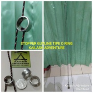 Stopper Guyline Aluminum Type O-ring
