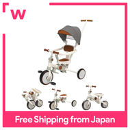 2025รถล้อเลื่อนสำหรับเด็ก7in1 1yr เก่า2yr Old-6yr ของขวัญคริสต์มาสรถสามล้อสะดวกในการพกพากับเด็กที่มี