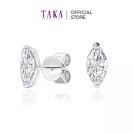 TAKA Jewellery Lab Grown Diamond Earrings 10K Marquise Cut