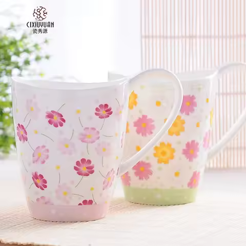 400ML, Fine Bone China Tazas Cafe Tumbler, Present Creative Gift, Funny Original Mugs, Nespresso The