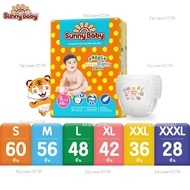 ขนม 【Live】1แพ็ก Freely Day & Night Pants แพมเพิสเด็กแบบกางเกง S-XXXL ผ้าอ้อมเด็กซันนี่เบบี้ ซึมซับ9ช