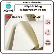 [DRAWING] Bai Bang paper, thin sketch paper 70gsm A1/A2 size