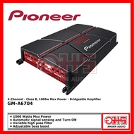 PIONEER GM-A6704 เพาเวอร์แอมป์ 4 แชนเนล - คลาส B, กำลังสูงสุด 1,000W