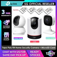 TP-LINK Tapo C100/C110/TC70/C210/C225 CCTV WIFI 1080P/2K Home Security IP Camera [3 YRS Warranty] [Best Seller]