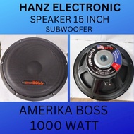 Subwoofer Speaker 15 Inch Subwoofer Amerika Boss