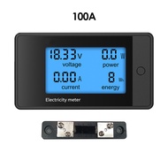 diymore 9050-4D DC8-100V 20A 50A 100A 200A 4 In 1 LCD ดิจิตอลจอแสดงผลแรงดันไฟฟ้าแอมป์มิเตอร์ Power D