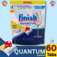 Finish Quantum 全效洗碗凝珠, 60粒 (檸檬味){平行進口}