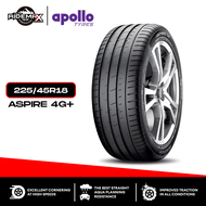 Apollo Tyre 225/45 R18 ASPIRE 4G+ - Highway Terrain Quality High Performance Car Tire Brand New Tire