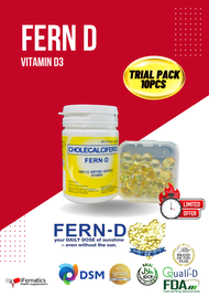 FERN D 60’s iFern Original Products Low Price Vitamin D3 Trial Pack