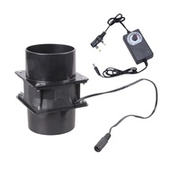 SHI 8cm Powerful Duct Fan 12V 6300RPM Ventilation Exhaust Fan Duct Extractor Fan