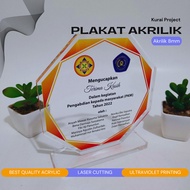 Plakat Akrilik Murah , Plakat Wisuda, Plakat akrilik Custom