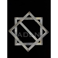 Aluminium Manhole Cover , Mosaic Cover , Aluminium Manhole Frame 12" X 12" 18" x 24'