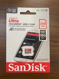 SanDisk Ultra microSDXC UHS-I 256GB 記憶卡 原裝
