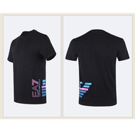 EA7 Round Neck Short Sleeve T-Shirt Men Casual All-Match