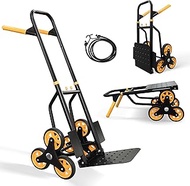Olympia Tools Folding Hand Truck with Wheels - Moving Dolly Hand Cart - Heavy Duty Trolley (330lbs S