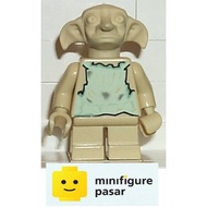 hp017 Lego Harry Potter 4731 - Dobby Elf Tan Minifigure - New