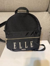 ELLE 品牌 後背包 27x24x8公分