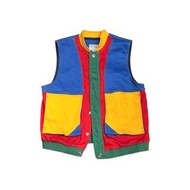 Second hand 美國 Guess 彩色拼接棉質背心