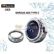 AES 3 Inch TYPE C Projector Shroud