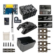 DIY BL1890 Battery Case PCB Charging Protection Board Shell Box for MAKITA 18V BL1860 9.0Ah with LED Battery Indicator