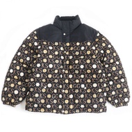 【持續更新】成色極佳 □ 21春夏 GUCCI x KEN SCOTT Gucci Ken Scott 644381 全幅Logo印花雙向羽絨外套/背心 黑色 50碼 義大利製造 正品