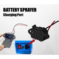 Battery Sprayer Battery Charging Port Mesin Pam Racun Batteri FST Victa Ogawa