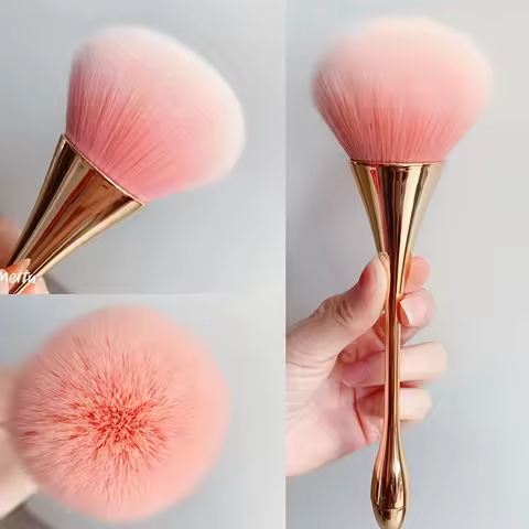 Luxurious nail brushes, new makeup brushes, blush brushes, nail brushes, dust brushes, and loose bru