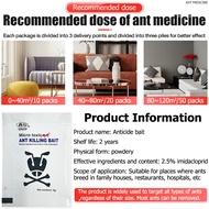 【Spot】Ant Bait Ant Bait Repellent Ant Bait Insecticidal Powder Household Cleaning Ant Killing Powder