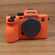 Suitable for Sony Alpha 7 IV Camera Silicone Case ILCE-7M4 Body Protective Case a7m4 Soft Rubber Cas