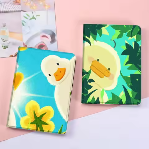 Duck Illustration Pattern For Xiaomi Mi Redmi Poco Pad 2 4 5 7S 6S 6 7 8 Max Plus Ultra SE Pro K 202