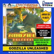 KASET GAME PS2 / PLAYSTATION 2 GODZILLA UNLEASHED