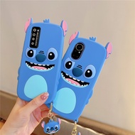 Cartoons Stitch Phone Case For OPPO Reno 2 Z 3 4 4Z 5 6 7 Pro Reno2 RenoZ Reno3 Reno4 Reno5 Reno6 Reno7 Pro Casing Soft Silicone Cover