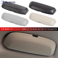 OKCATZONE Car Sun Visor Sunglasses Case Holder Glasses Storage Box for BMW F10 1 2 3 4 5 7 Series X1