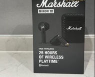 全新Marshall Minor III True Wireless Headphones 真無線藍牙耳機