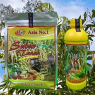 1KG SUBUR TANAH FREE 1L POWER K ASIA NO 1 sesuai utk semua jenis tanaman Tanah Masam, Tanah yg berma