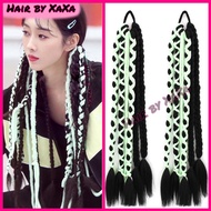 Ruffled Braided Wig - X87