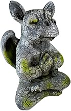 Generisch Sitting Yoga Dragon 21 x 14 x 14 cm Sanskrit Sukhasana Mythology Dragon Animal Figure Deco