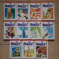 Comic Series Candy's Family 1-11Tamat Watanabe Taeko Mix Condition