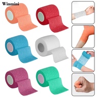 2.5CM*450CM Self Adhesive Elastic Bandage Non-woven Fabric Tape Fitness Gear Knee Elbow Finger Guard