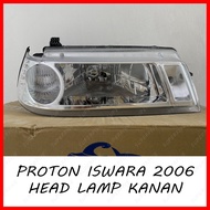 PROTON ISWARA LMST LMSS KERETA KEBAL 2006 HEAD LAMP / LAMPU DEPAN / LAMPU BESAR *NEW* CHROM WHITE