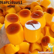 NARCISSUS Caramel Pudding Squeezing Ball Shell, Realistic Pudding Shaped Soft DIY Empty Pudding Shel