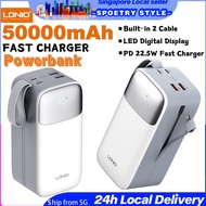 【SG SELLER】LDNIO Powerbank Fast Charging 50000mah Laptop Power Bank PD 22.5W Powerbank with Type C a